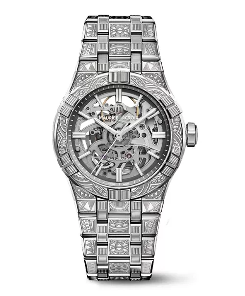Đồng hồ Maurice Lacroix Aikon Skeleton Urban Tribe AI6007-SS009-030-1